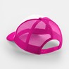 Kids' cap - MOD. B645b:Fuchsia, 100% polyester, White, One Size